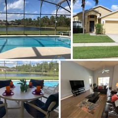 Cosy 4 bed villa overlooking a  lake (329645)